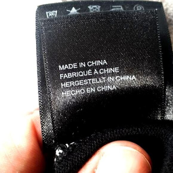 Mexx 100% Cotton Knitted Sweater Vest Black White Check Pattern Women's Size XL - Picture 8 of 8